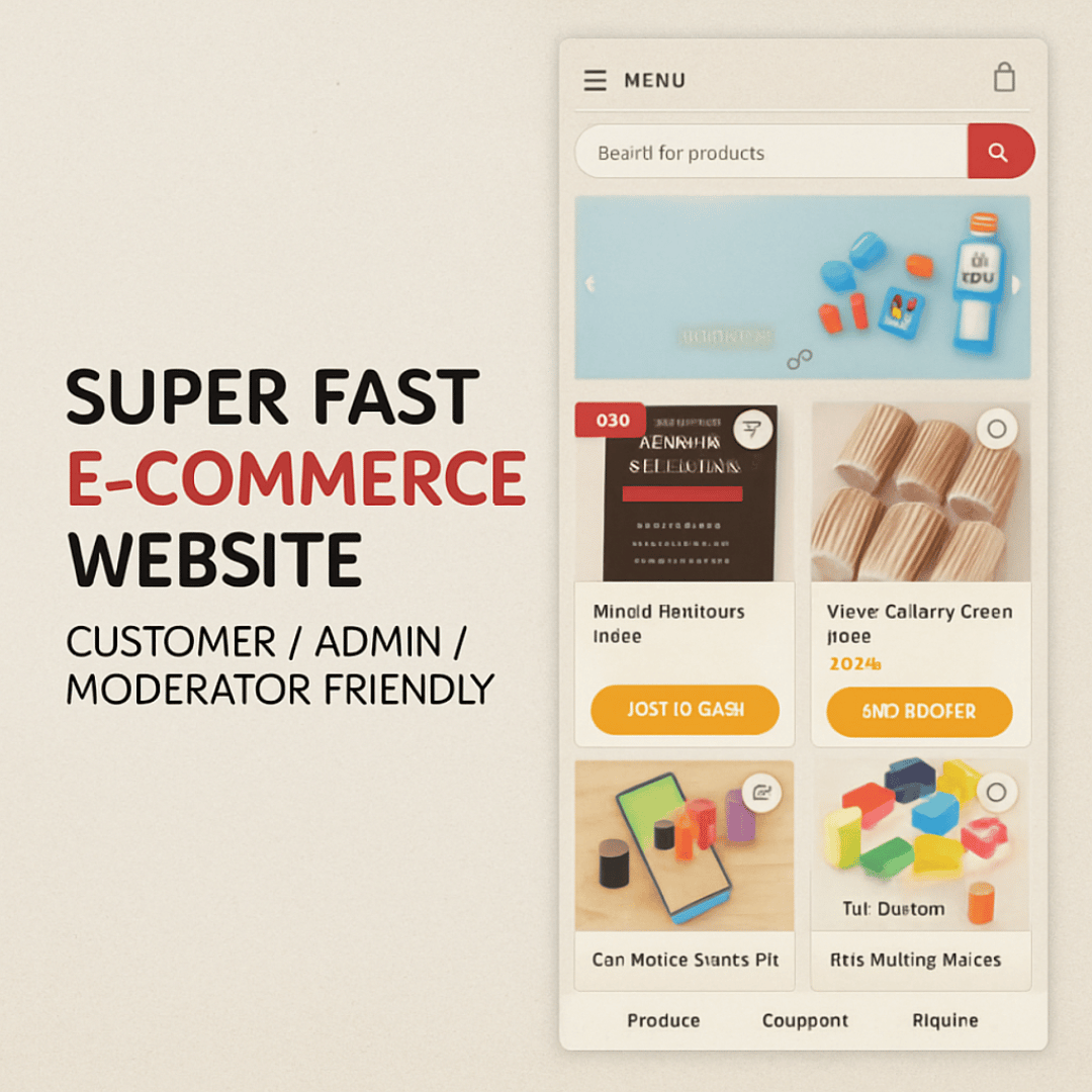 Create a budget-friendly e-commerce website and boost your business.