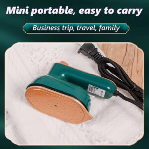Portable Handheld Steam Iron – Travel Garment Steamer for Clothes | Mini Electric Iron for Home, Dorm & Hanging Use