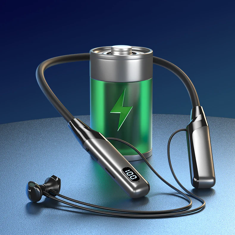 NY060 Pro Bass Wireless Neckband Earphones in Bangladesh – Bluetooth 5.3, deep bass, HD sound, long battery life, and ergonomic design. Ideal for music, calls, and sports at EcoVen Shop.