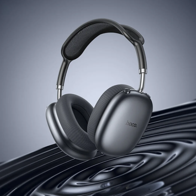 Hoco W55 BassMax Wireless Bluetooth Headphone – Premium Over-Ear Stereo Headset with Deep Bass, Noise Cancellation, Built-in Mic & 40-Hour Battery Life for Music, Gaming & Calls